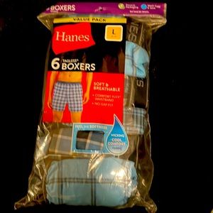 Men’s Hanes Tagless Boxers